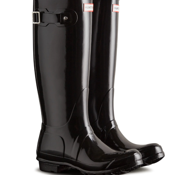 Hunter Original Tall Gloss Rain Boots - Women's