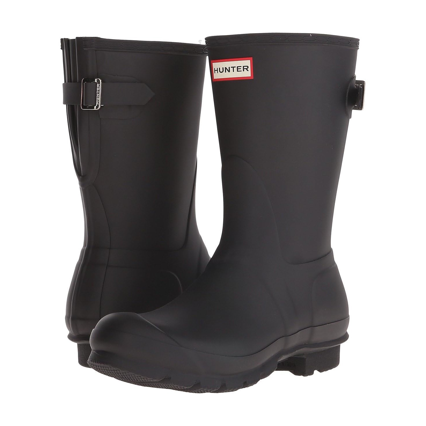 Hunter Original Short Back Adjustable Rain Boots - Women's