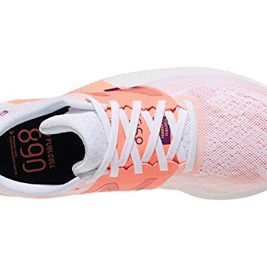 New Balance 890 FuelCell W890SP8 - Women's Moon Dust/Ginger Pink/Plum Shoe Deals Outlet