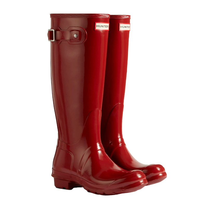 Hunter Original Tall Gloss Boots - Women's