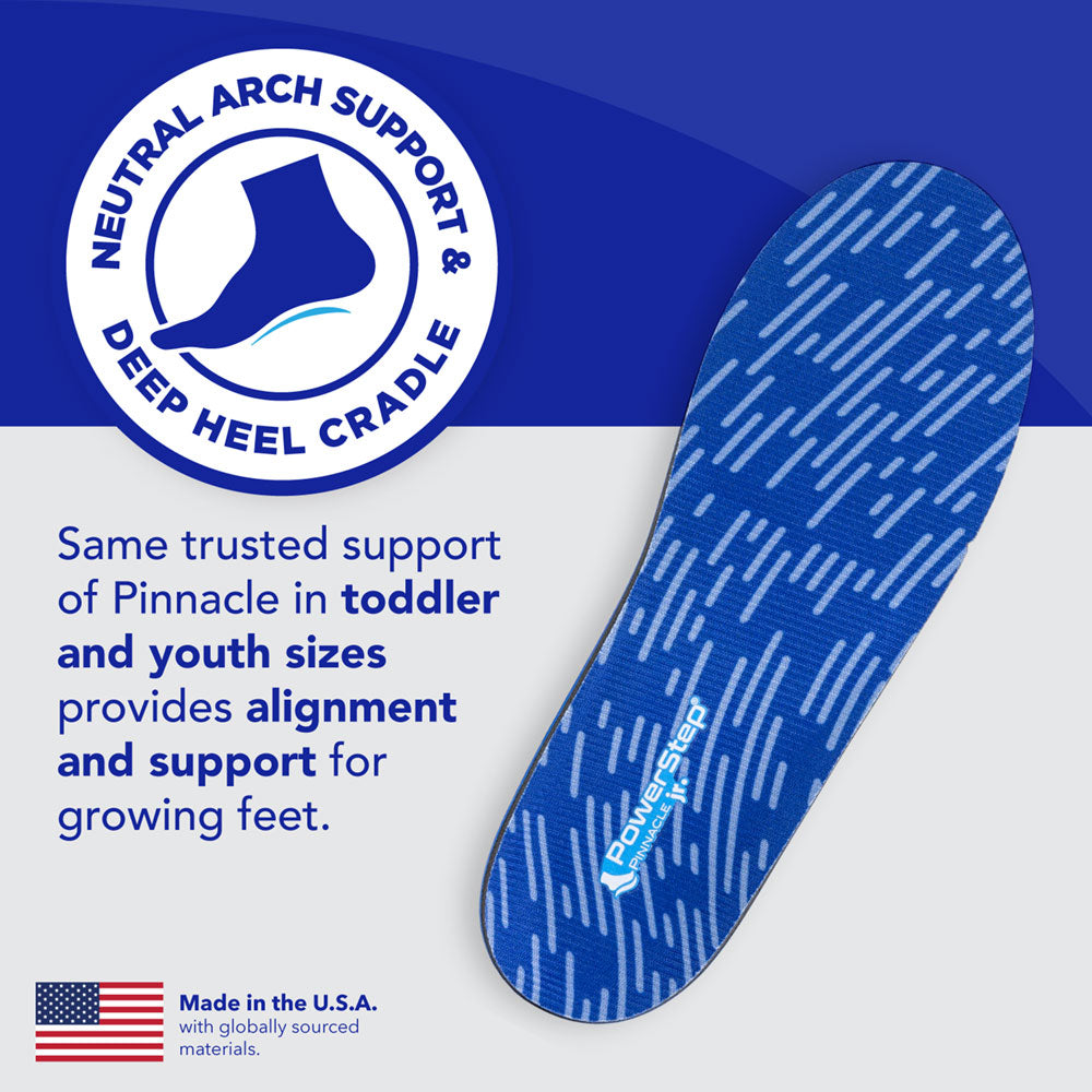 Powerstep Pinnacle Junior Insoles - Kids