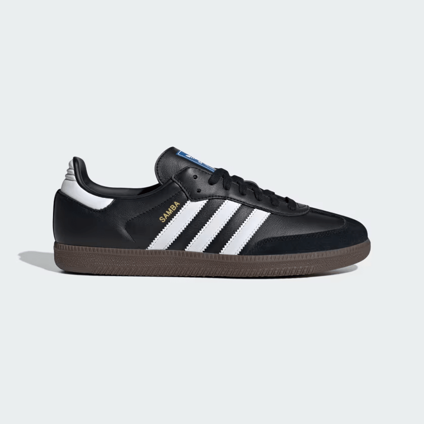 adidas Samba OG Core Black / Cloud White / Gum 12.5 M 4059811988638 Shoe Deals Outlet