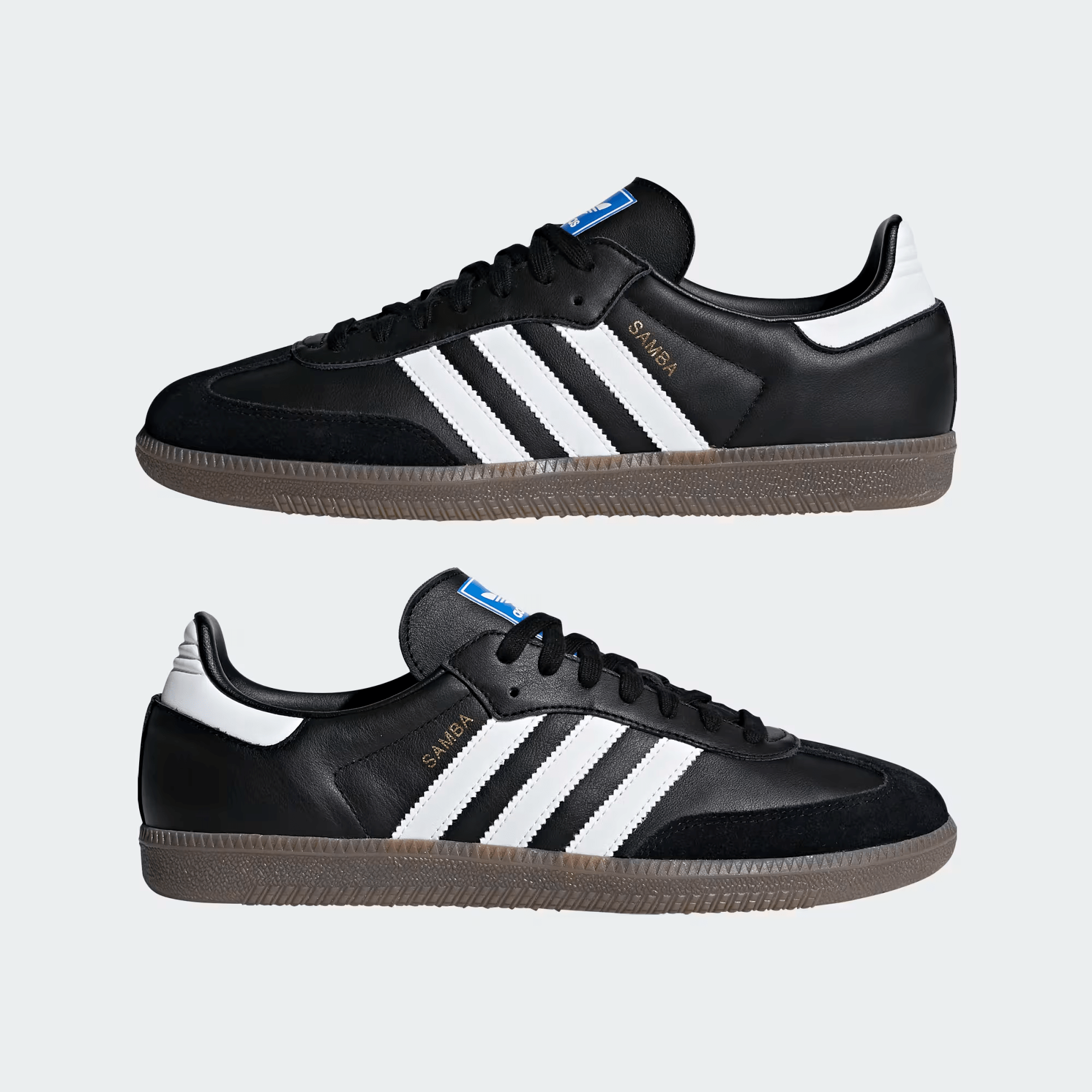 adidas Samba OG Core Black / Cloud White / Gum 9.5 M 4059811988485 Shoe Deals Outlet