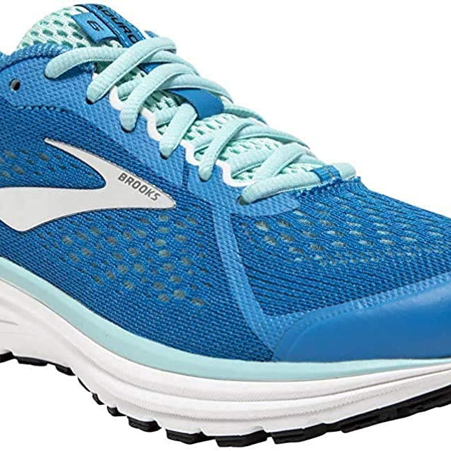 Brooks Aduro 6 - Women's Blue Blue Silver White 415 Shoe Deals Outlet