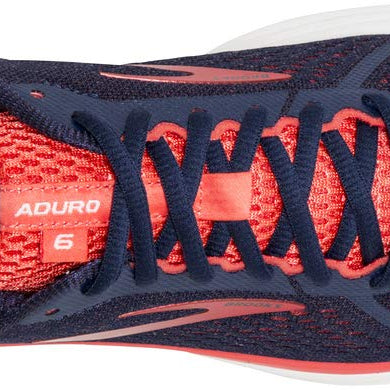 Brooks Aduro 6 - Women's Blue Blue Coral White 438 Shoe Deals Outlet