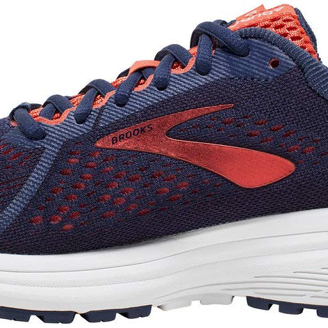 Brooks Aduro 6 - Women's Blue Blue Coral White 438 Shoe Deals Outlet