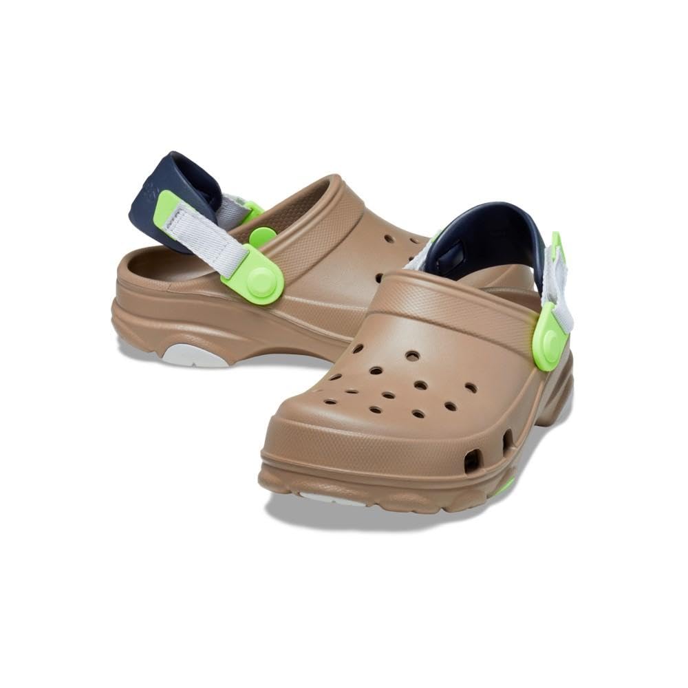 Crocs All Terrain Clog - Kids Khaki/Multi Shoe Deals Outlet