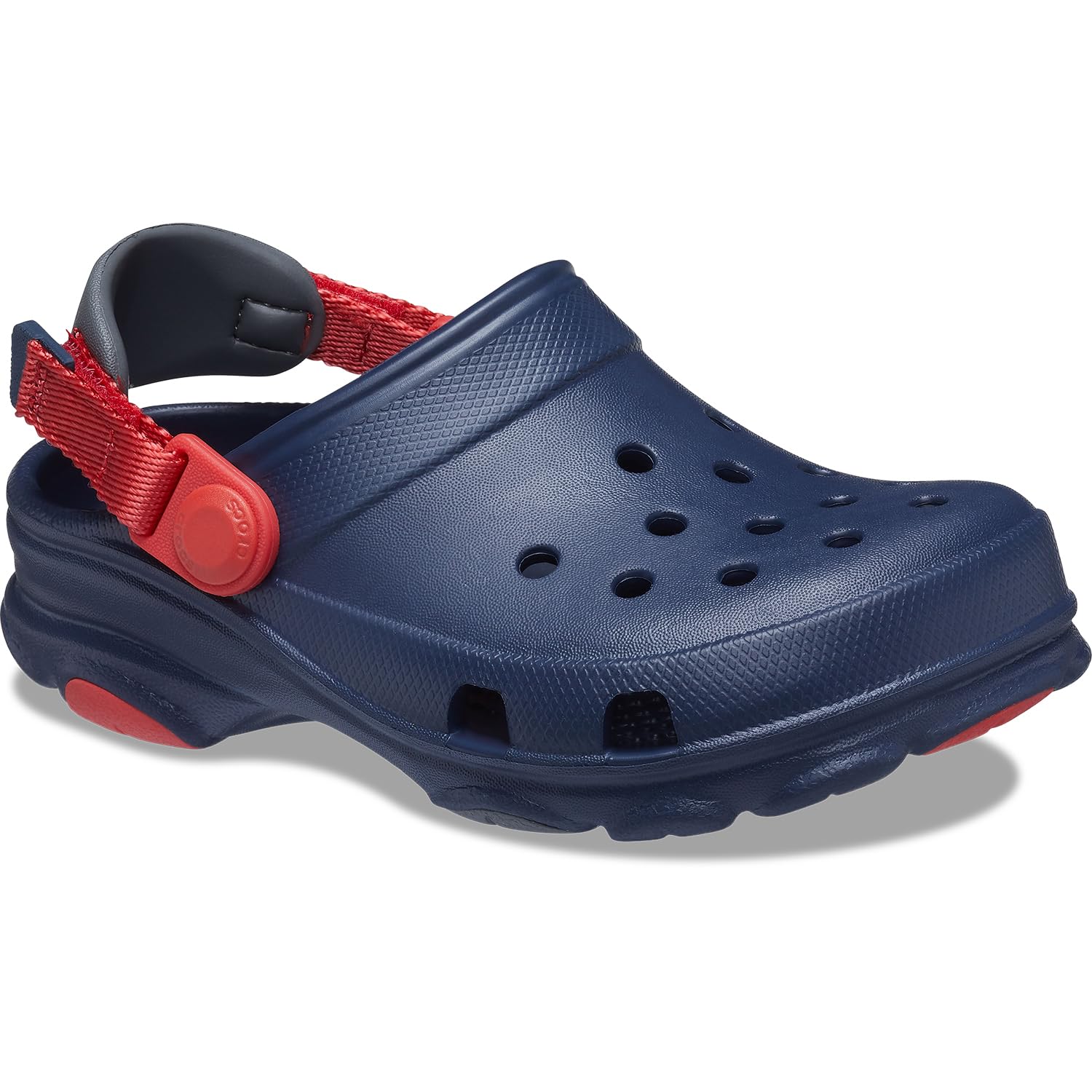 Crocs All Terrain Clog - Kids Navy/Red Shoe Deals Outlet