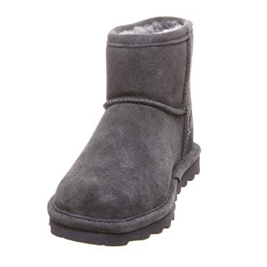 BEARPAW Alyssa Boots - Women's Charcoal Shoe Deals Outlet