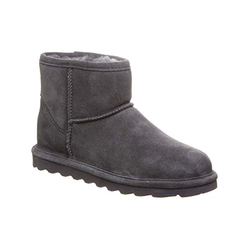 BEARPAW Alyssa Boots - Women's Charcoal Shoe Deals Outlet