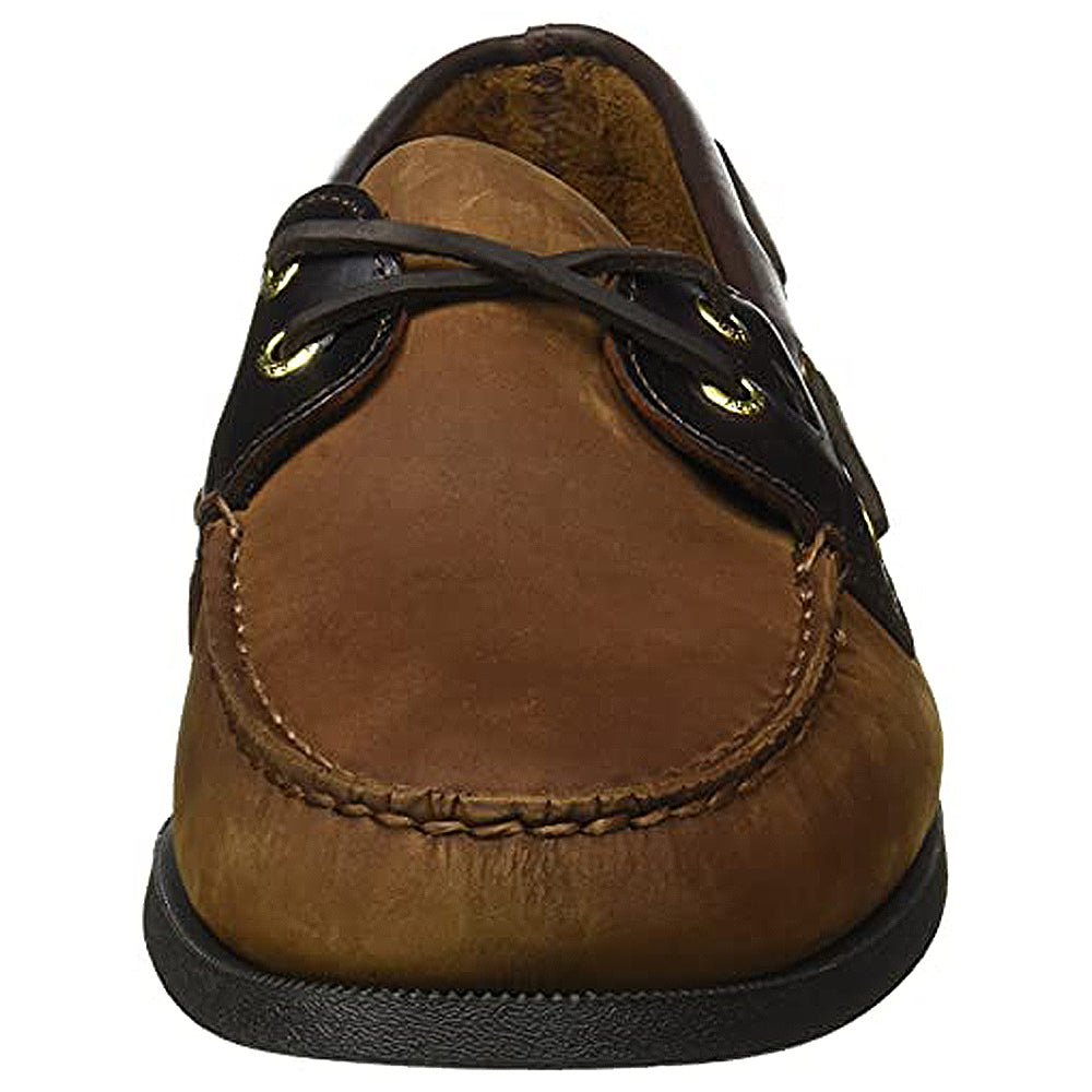 Sperry A/O 2 - EYE LEATHER - Men's BROWN/BUC BROWN Shoe Deals Outlet