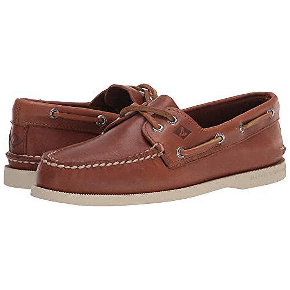 Sperry A/O 2 - EYE LEATHER - Men's TAN Shoe Deals Outlet