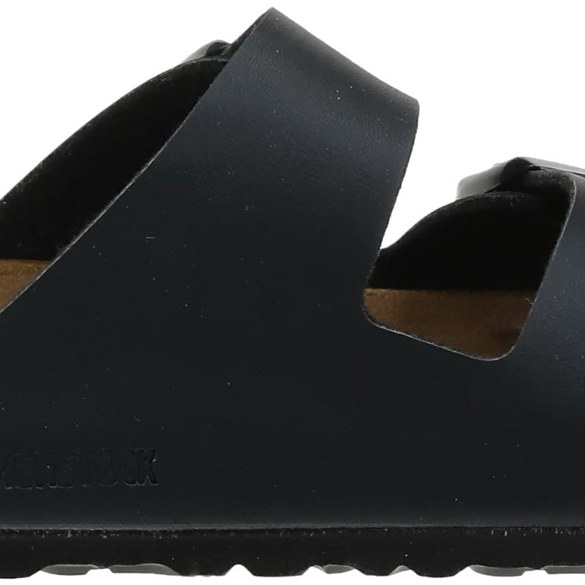 Birkenstock Arizona Birko - Flor Soft Footbed - Unisex Black Shoe Deals Outlet