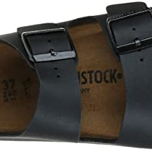 Birkenstock Arizona Birko - Flor Soft Footbed - Unisex Black Shoe Deals Outlet