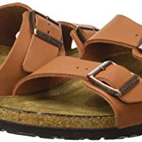 Birkenstock Arizona Birko - Flor Soft Footbed - Unisex Ginger Brown Shoe Deals Outlet