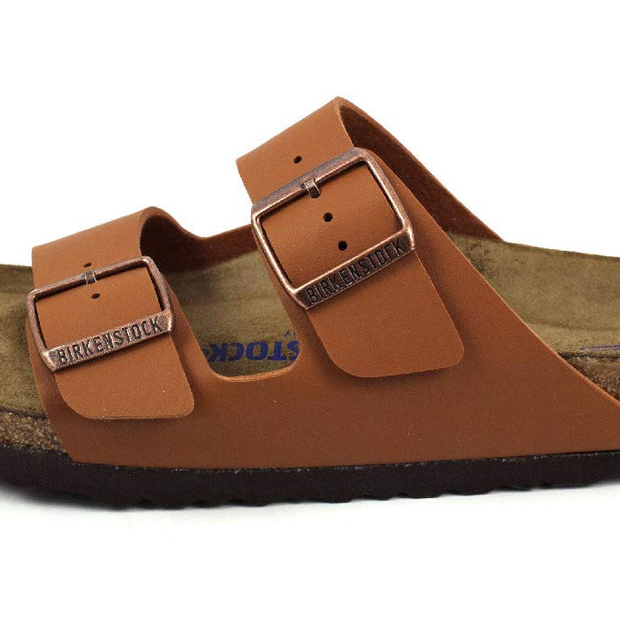Birkenstock Arizona Birko - Flor Soft Footbed - Unisex Ginger Brown Shoe Deals Outlet