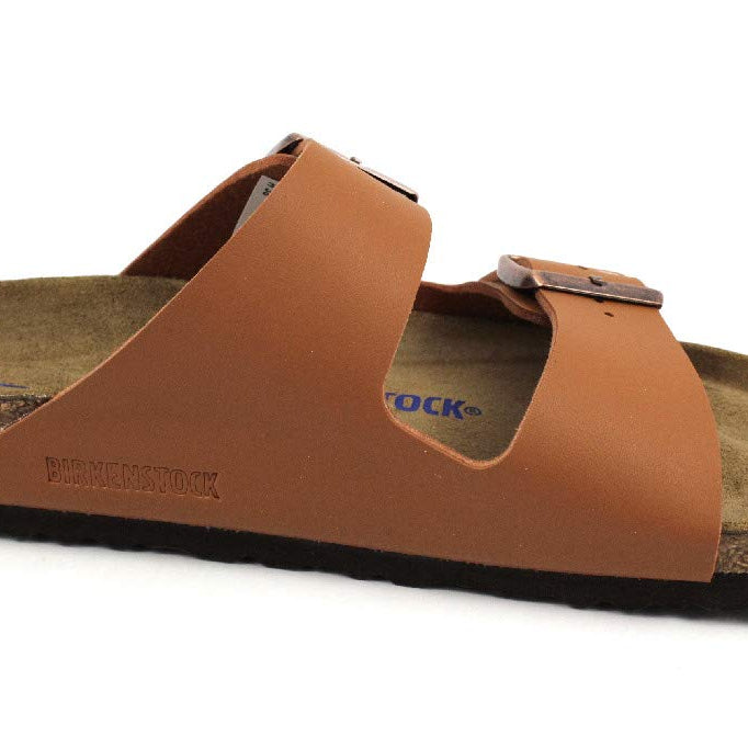 Birkenstock Arizona Birko - Flor Soft Footbed - Unisex Ginger Brown Shoe Deals Outlet