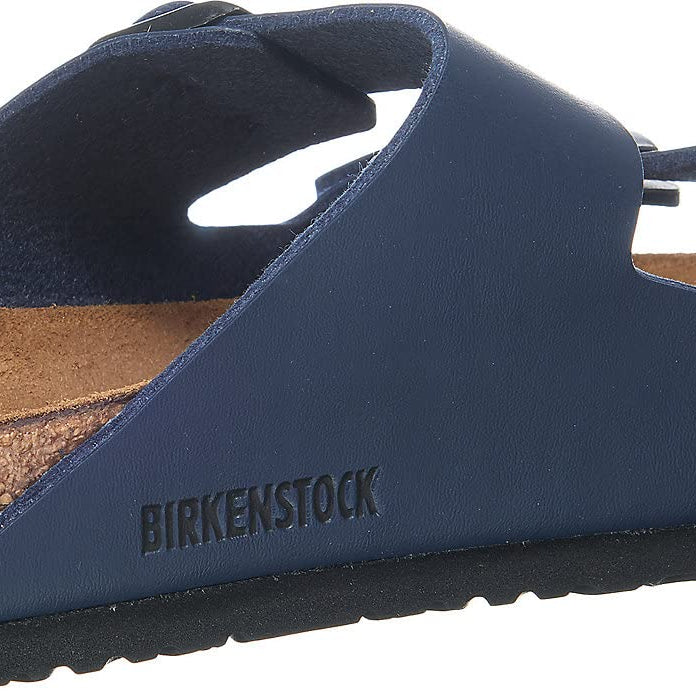 Birkenstock Arizona Birko - Flor Soft Footbed - Unisex Blue Shoe Deals Outlet