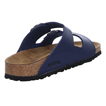 Birkenstock Arizona Birko - Flor Soft Footbed - Unisex Blue Shoe Deals Outlet