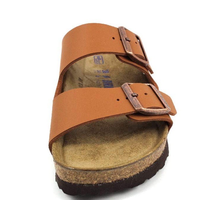 Birkenstock Arizona Birko - Flor Soft Footbed - Unisex Ginger Brown Shoe Deals Outlet