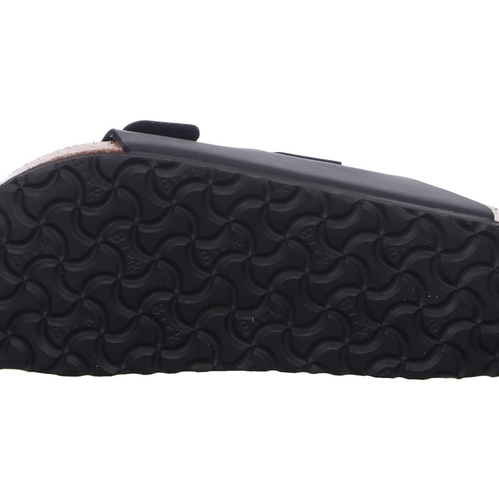 Birkenstock Arizona Birko - Flor Soft Footbed - Unisex Black Shoe Deals Outlet