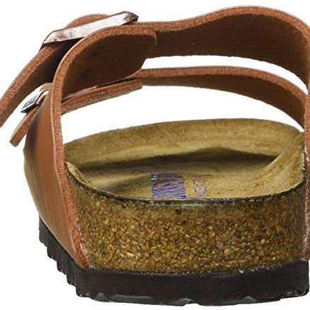 Birkenstock Arizona Birko - Flor Soft Footbed - Unisex Ginger Brown Shoe Deals Outlet