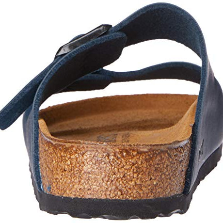 Birkenstock Arizona Birko - Flor Soft Footbed - Unisex Blue Shoe Deals Outlet