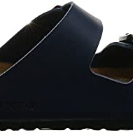 Birkenstock Arizona Birko - Flor Soft Footbed - Unisex Blue Shoe Deals Outlet