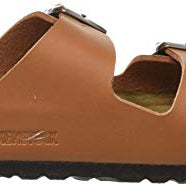 Birkenstock Arizona Birko - Flor Soft Footbed - Unisex Ginger Brown Shoe Deals Outlet