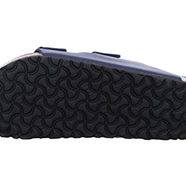 Birkenstock Arizona Birko - Flor Soft Footbed - Unisex Blue Shoe Deals Outlet