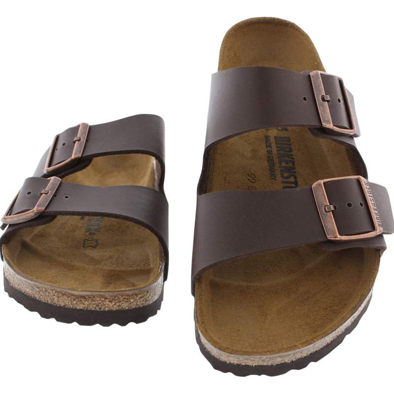 Birkenstock Arizona Birko - Flor - Unisex Dark Brown Shoe Deals Outlet