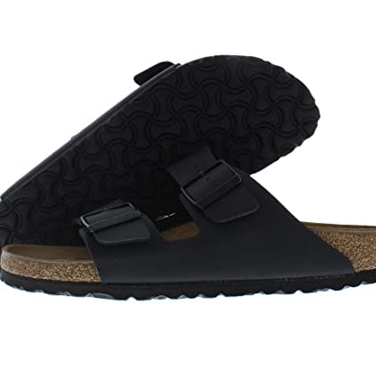 Birkenstock Arizona Birko - Flor - Unisex Black Shoe Deals Outlet
