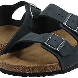 Birkenstock Arizona Birko - Flor - Unisex Black Shoe Deals Outlet