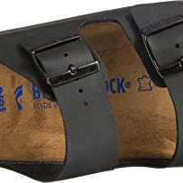 Birkenstock Arizona Birko - Flor - Unisex Black Shoe Deals Outlet