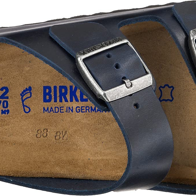 Birkenstock Arizona Birko - Flor - Unisex Blue Shoe Deals Outlet