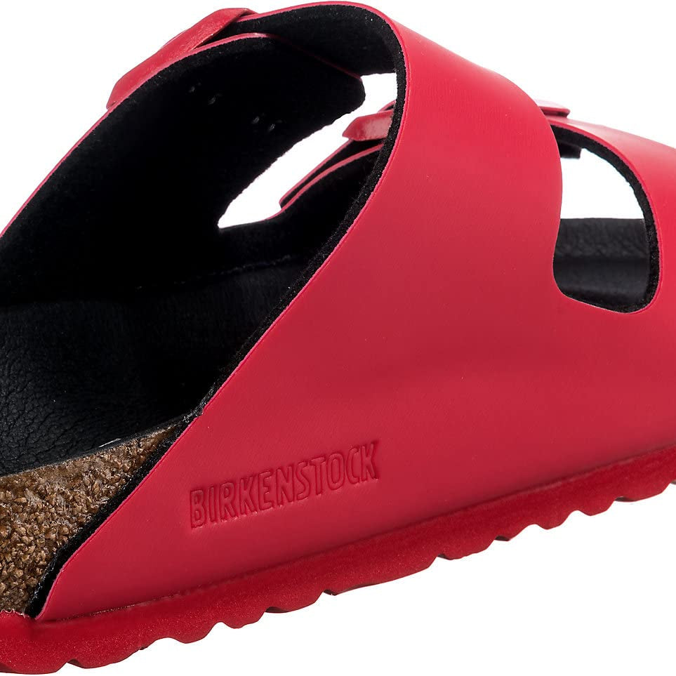 Birkenstock Arizona Birko - Flor - Unisex Red Shoe Deals Outlet