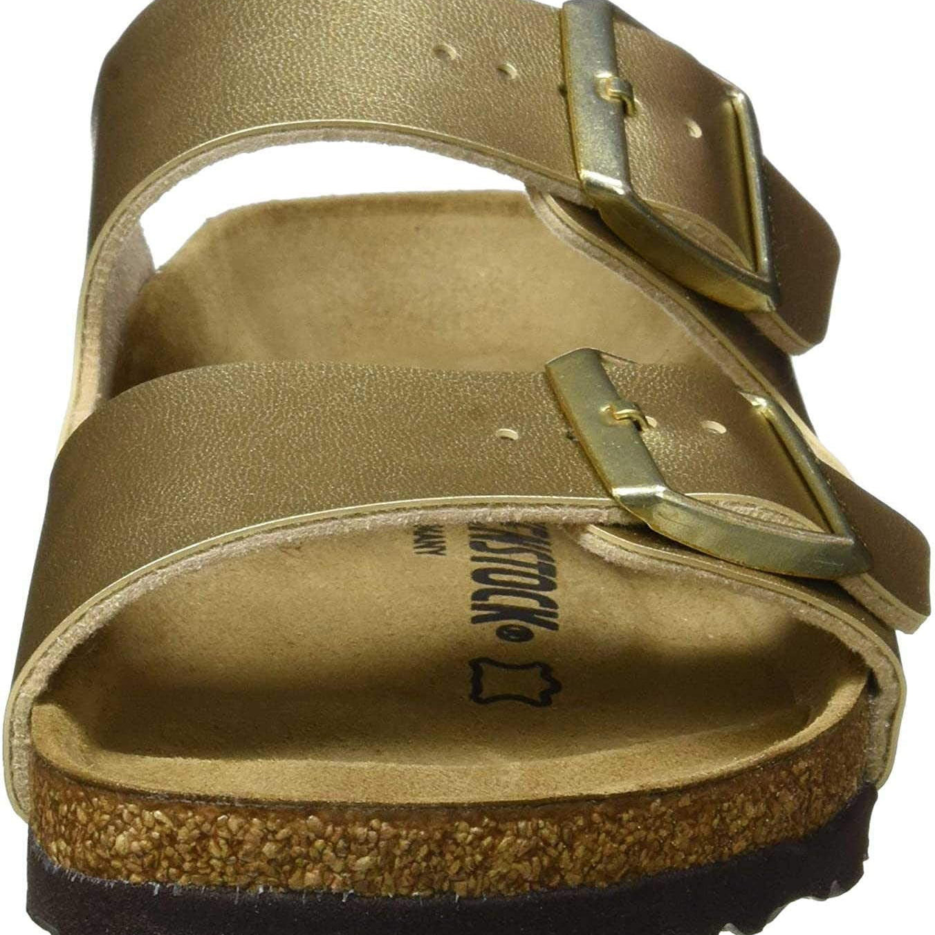 Birkenstock Arizona Birko - Flor - Unisex Gold Shoe Deals Outlet