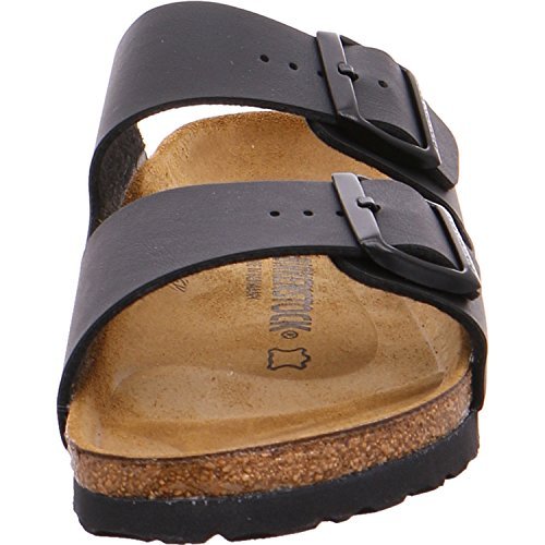 Birkenstock Arizona Birko - Flor - Unisex Black Shoe Deals Outlet