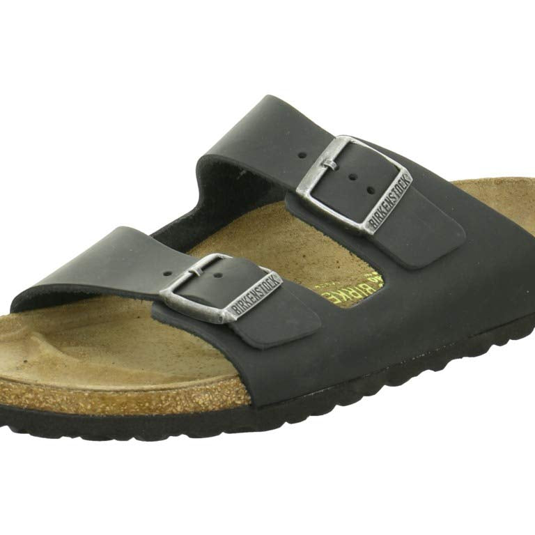 Birkenstock Arizona Birko - Flor - Unisex Black Shoe Deals Outlet