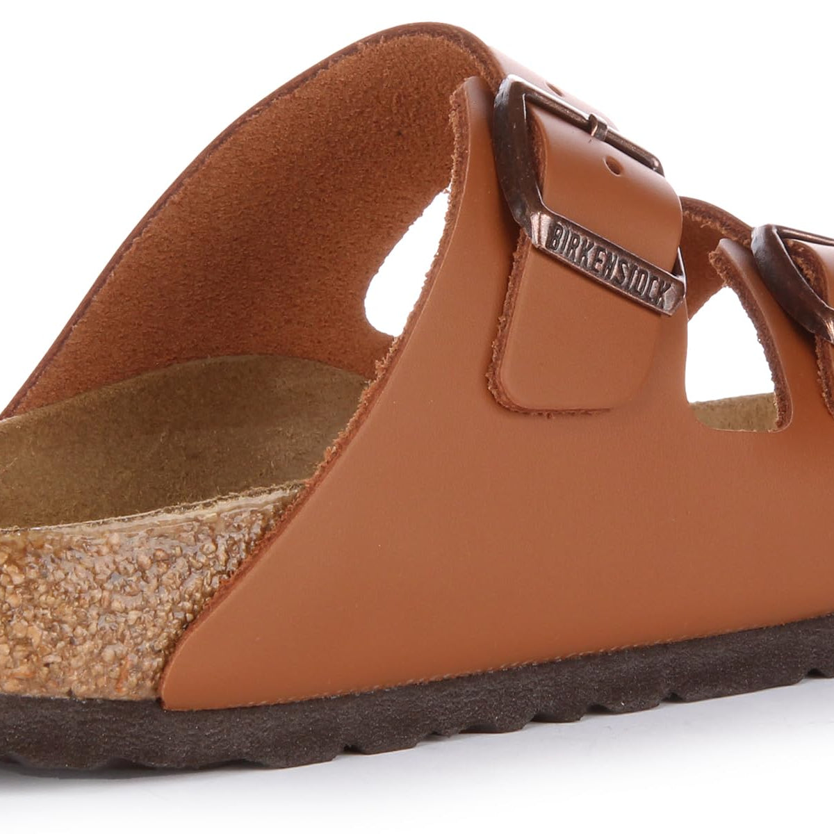 Birkenstock Arizona Natural Leather - Unisex Ginger Brown Shoe Deals Outlet
