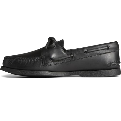 Sperry Authentic Original 2 Eye - Men's Black Shoe Deals Outlet