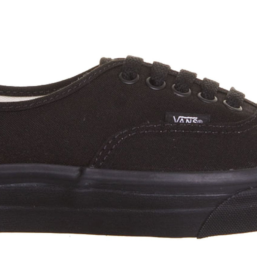 Vans Authentic - Unisex Black/Black Shoe Deals Outlet