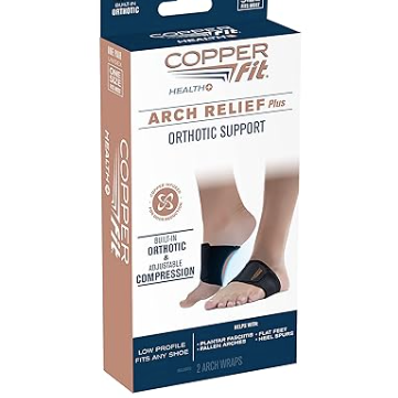 Copperfit Unisex Arch Relief Support Wrap - Unisex