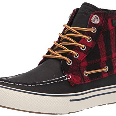 Sperry Bahama Storm - Men's Black/Buff Check Shoe Deals Outlet