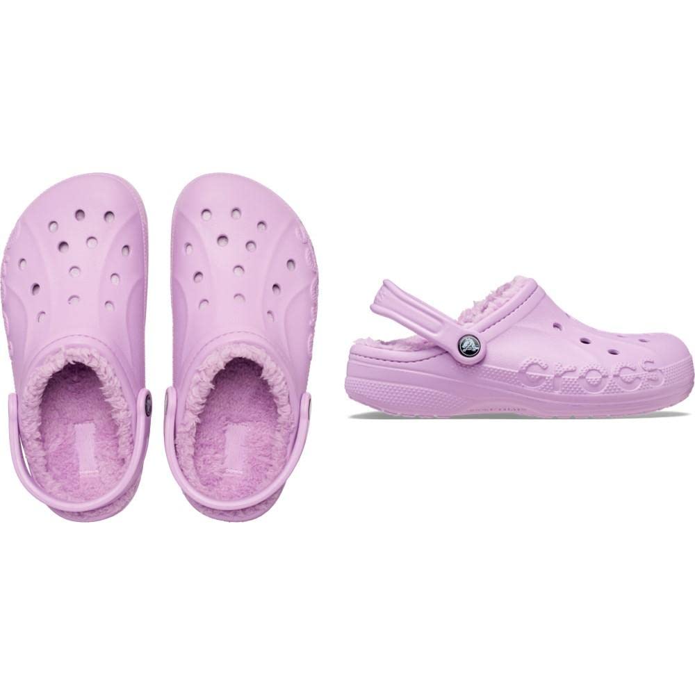 Crocs Baya Lined Clog - Unisex Orchid/Orchid Shoe Deals Outlet