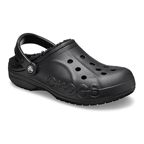 Crocs Baya Lined Clog - Unisex Black/Black Shoe Deals Outlet