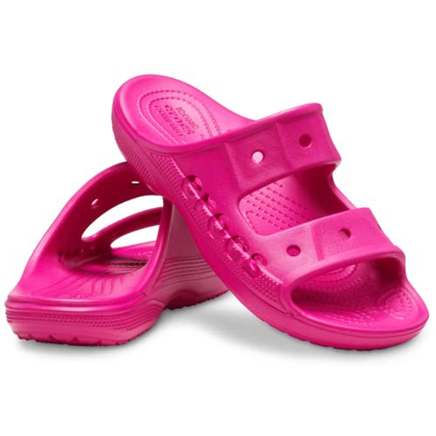 Crocs Baya Sandal - Unisex Candy Pink Shoe Deals Outlet