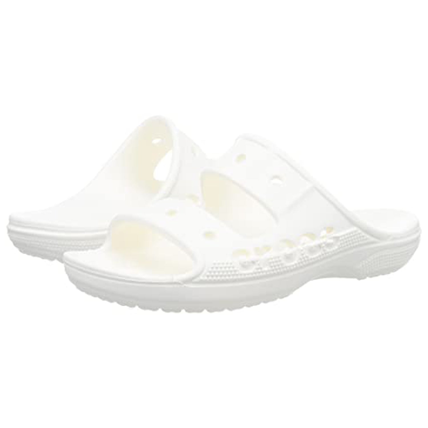 Crocs Baya Sandal - Unisex White Shoe Deals Outlet