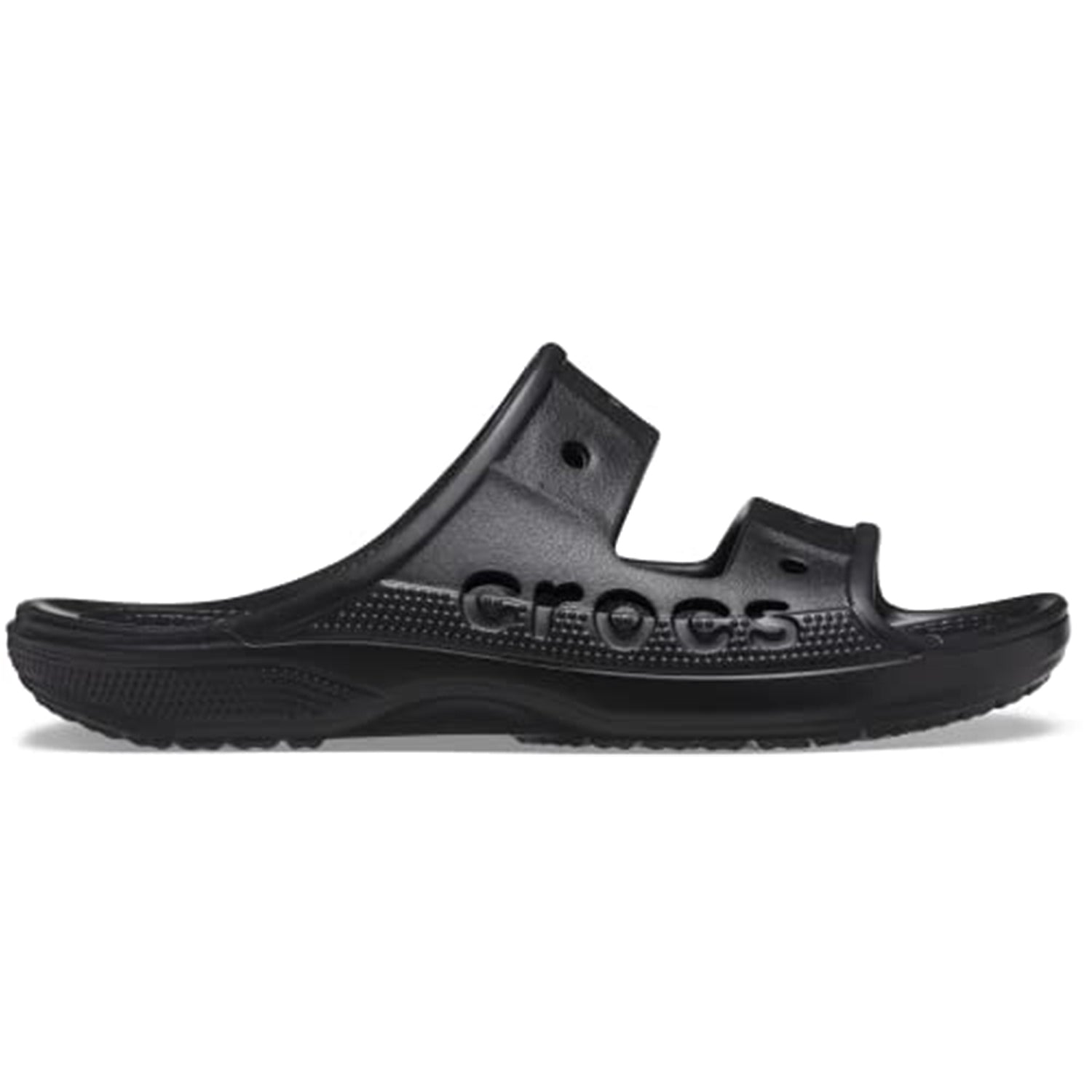 Crocs Baya Sandal - Unisex Black Shoe Deals Outlet