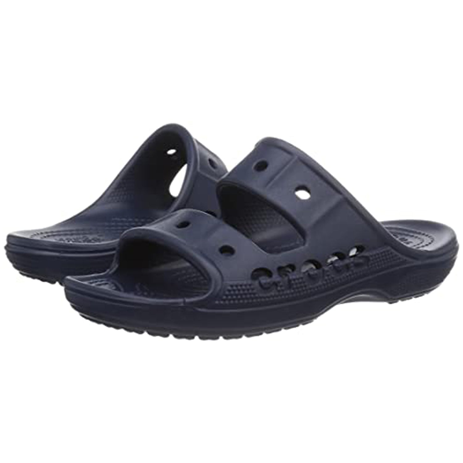 Crocs Baya Sandal - Unisex Navy Shoe Deals Outlet